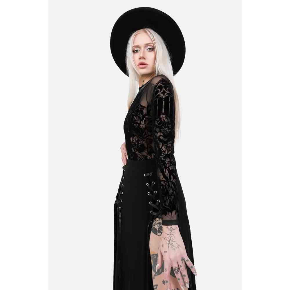 Restyle - Vespertilio Bodysuit - Zwart